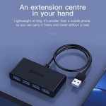 마이크로 USB 전원 공급 장치 3 0 허브 고속 스플리터 4 포트 올인원 PC 윈도우 컴퓨터 액세서리 30 cm : 노트유통