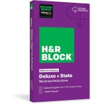 HR 블록 Tax Software Deluxe State 2023 with Refund 보너스 오퍼 Amazon Exclusive Physical Mac/PC Mailed Code : 리브인5th