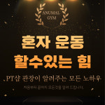 (온라인PT)피티샵 관장이 알려주는 혼자 운동할 수 있는 힘 : 애니멀짐PT