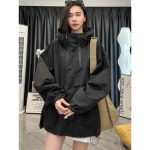 봄 여성 바람막이 잠바 자켓 야상 루즈핏 점퍼 오버핏 : 우기미니몰