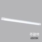 고효율 주광색 방습 36W 1200mm LED 일자 멀티등 밝은 조명 카페 레이스웨이 형광등 긴수명 등기구 복도 : TemPick