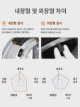 Veliton 타이어 압력  내장 무선 광 디지털 디스플레이  타이어 측정기 T6C : 바스티안