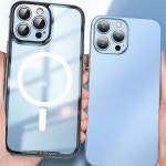 자기 전화 케이스 서 리 낀된 금속 프레임 커버 13/ 13 프로/13 promax에 대 한 : 노트유통