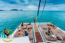 [태국-푸켓] 하이프 요트 럭셔리 카타마란 바나나비치 & 라차섬 투어 : 그린망고홀리데이