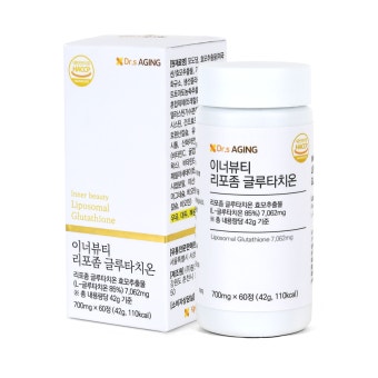 닥터스에이징 글루타치온 미국산 순도 85 이너뷰티 리포좀 글루타치온 700mg : 닥터스에이징