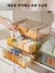 속옷 수납함 서랍형 가정용 옷장 투명 정리함 팬티 양말 플라스틱  삼합일신기 : 로이초코