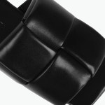 보테가베네타 741259 VBSD0 1000 여성 샌들 패치 플랫 뮬 인트레치오 : 라스트센스 투