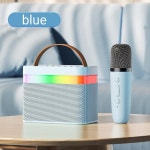 홈 KTV 블루투스 스피커 미니 마이크 포함 야외 파티 가라오케 휴대용 노래 세트 무선 하이파이 중저음 : 레이마켓 레이마켓