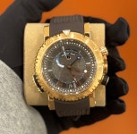 브레게 마린 5847 알람 로즈골드 18k 금통 : 압구정워치