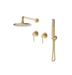 폰타나 에르사 TF-B5817A+5817B 원웨이매립 샤워 +벽레인헤드 크롬 무광골드 니켈 : 바스하다