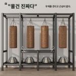 일체형 무설치 옷장 가정용 침실 셋방용 옥스포드 부가 두꺼운  수납 천 옷장 대용량 : 수채화1