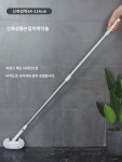 바닥솔 경모 무사각 긴 손잡이 욕실세탁 벽청소솔 화장실솔 솔솔 : 크로카이