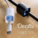 DECLU 디클루 케이블톡 심플 선정리 클립 배선 홀더 케이블 전선 정리 화이트 6개입 : 13브릿지