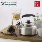 요와 (YOSHIKA) 일본 수입 304 스테인리스 스틸 휘파람 불기 물병 자명 경적 가정용 물병 : 티피마인