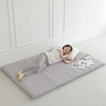 탄탄한 3단 매트리스 허리에 좋은 접이식 수면 매트 바닥 토퍼 요매트 : 프라임큐