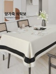 예희연 ( 동백) 식탁보 세탁방지 방수 핫방수 가볍고 고급스러운 식탁보 스퀘어 : 나나옐로