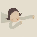 나라 미치 장식 그림 유치원 벽화 몽유 인형  방 벽면 침실 침대 머리맡 벽화 : 뉴캐슬1