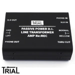 트라이얼 Trial Passive Power D.I. 패시브 파워 다이렉트 박스 (Black) : 스쿨뮤직