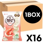 더쌀로 사르르 고소한 새우맛 대용량 편의점 과자 50g 16개 1박스 : 덕구마켓25