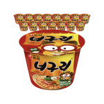 농심 너구리 큰사발 111g 16개 : 데일리빗