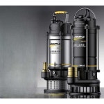 수중펌프 배수 월로 전동 물 잠수정 급수 가정용 청수 수중모터 (370W-1인치) Rapid 모델 베어메탈 : 비앙무역