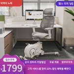 락가 V5 피트 시트 이동식 리프트 컴퓨터 의자 홈 엔터테인먼트 사무실 학습 스포츠 자전거 V6 : 블루밍투데이