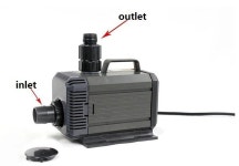 잠수정 수조 5w수중모터 펌프 워터 HQB 2500 100W : 엔엠에스송도