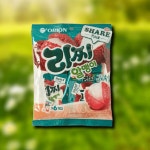 오리온 리찌 알맹이 36gX6봉지X3개 달콤한 쫀득한 : 에브리 one shop