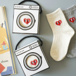 팬시에이미 어린이집 생일 답례품 유치원 구디백 단체 선물 유아 양말 도트 어린이날 : 팬시에이미