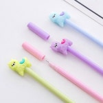 36pcs 3색볼펜 크리 에이 티브 귀여운 알파카 동물 중립 펜 블랙 워터 학생 상 편지지 : 디제이상점