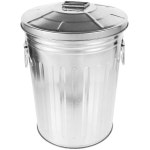 DEARMAMY Stainless Steel Trash Cans with Lids 8L Outdoor Dog Poop Garbage Can Farmhouse Retro Meta : G G E N T