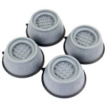 세탁기 발 받침 4개 건조기 받침대 진동 소음 방지 : 유지상회