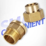 황동 니플 피팅 수암 나사 육각 이퀄라이저 및 감속기 호스 1/8 1/4 3/8 1/2 3/4 : 비티엘온라인몰