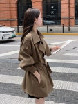 클래식한 모던한 심플 블랙 코트 신상 패션 기본템 : 오구이로