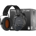 Defender Safety Decitech E1 전자 능동 청각 보호 사격 사거리 사냥 전술 이어머프 24 NNR 등급. 블랙 Black : 좋은머니크루파