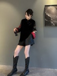 유용한 디자인 루즈 버튼 소매 스타일 취향 휴대성 : 세딘버드