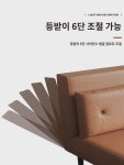 신아 접이식 소파 침대 겸용 싱글 2인 소형 북유럽 소파 의자 낮잠 접이식 침대 테크니컬 천 다용도 : 운수좋은1