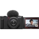 Sony 소니 ZV-1F 브이로그 카메라 블랙 : 라임비스타