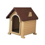 마당개집 도그하우스브라운 약69.5x84x87cm 멍멍이 하우스 애견 강아지 큰 개집 : 창의로운일상