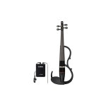야마하 YAMAHA 사일런트 바이올린 YSV104BL 연습에 최적인 베이직 모델 어쿠스틱 바이올린의 울림감을 재 : 키유나샵