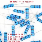 20pcs 2W 금속 필름 저항 1% 5.1R ohm : 엔제니14
