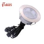 60MM DC12V 1.5W LED Recessed 데크 램프 IP67 방수 304 스틸 정원 장식 경로 오 지 하 빛 : 윌리제이