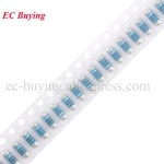 50pcs 0207 SMD 저항 1R ~ 3M 컬러 링 칩 웨이퍼 4.7R 옴 원통형 : 엔제니14