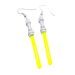 라이트 세이버 귀걸이 Sci Fi 참신 괴짜 : 베타유통