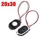 네비스피커 10pcs 새로운 8ohm 1.5W 전자 개 GPS 네비게이션 스피커 8R 2030 20304mm 케이블 터미널 : 파인그라운드