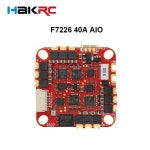 HAKRC F7226 AIO Baro 블랙박스 전류 센서, F722 비행 컨트롤러, BLHELIS 4in 1 ESC 2-6S, RC FP용, 40A : 파비아노몰