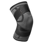 캐어 테이핑 압박 무릎 보호대 A타입 블랙 M 1개 : 플러스울트라 쇼핑몰