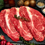 한우 숙성 등심 1kg 육즙가득 미친 마블링의 향연 소고기 꽃등심 스테이크 구이 1kg : 더맛있는밥상
