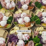 [춘천 저녁 배송_2인분씩 5회] 샐러드 샌드위치 샐샌반반 한식도시락 : 봄이락
