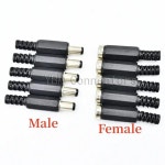 하이 퀄리티 DC 전원 커넥터, 잭, 2.5, 2.1x5.5mm, 5.5x. 1/5x2.5mm, 암수, 10 개 : 스트로베리샵스토어